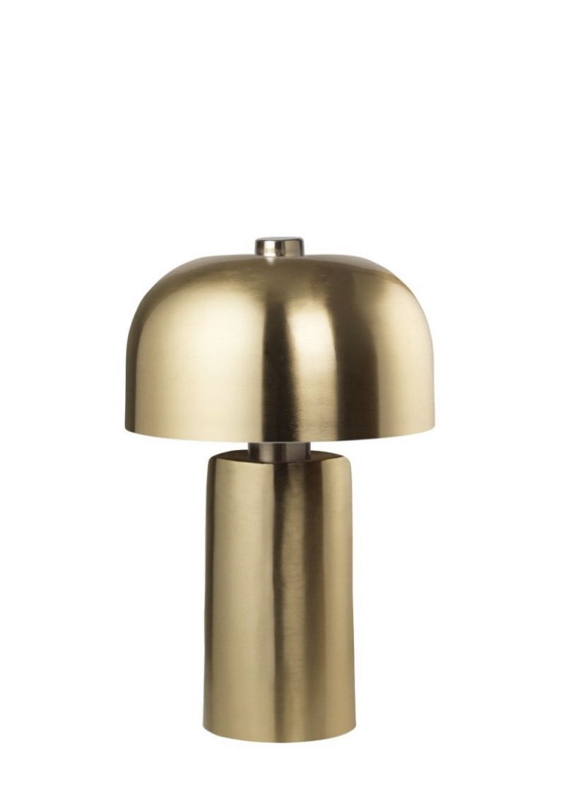 Mini mushroom lamp-Brass - TheDenHome